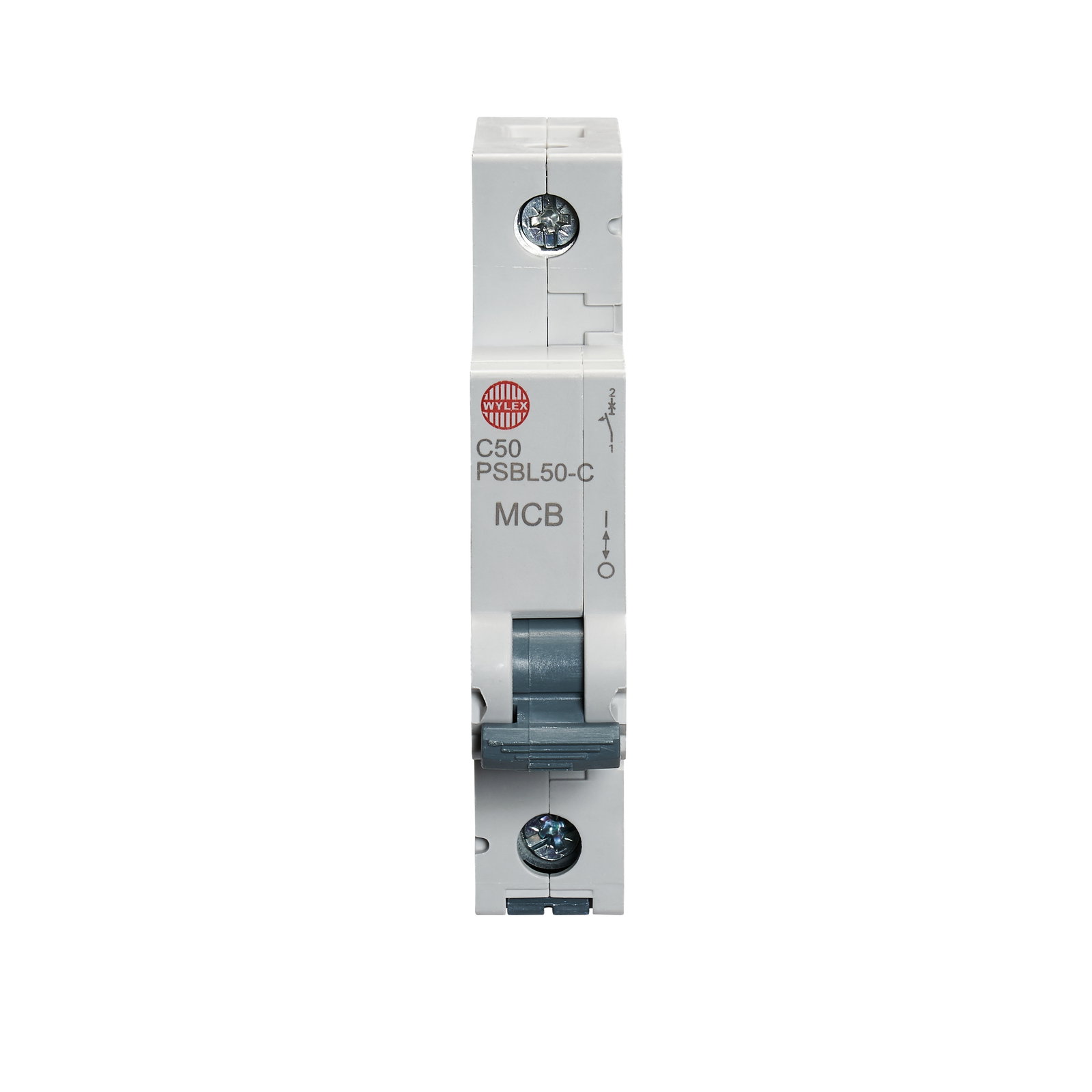 50A Single pole MCB C curve 10kA