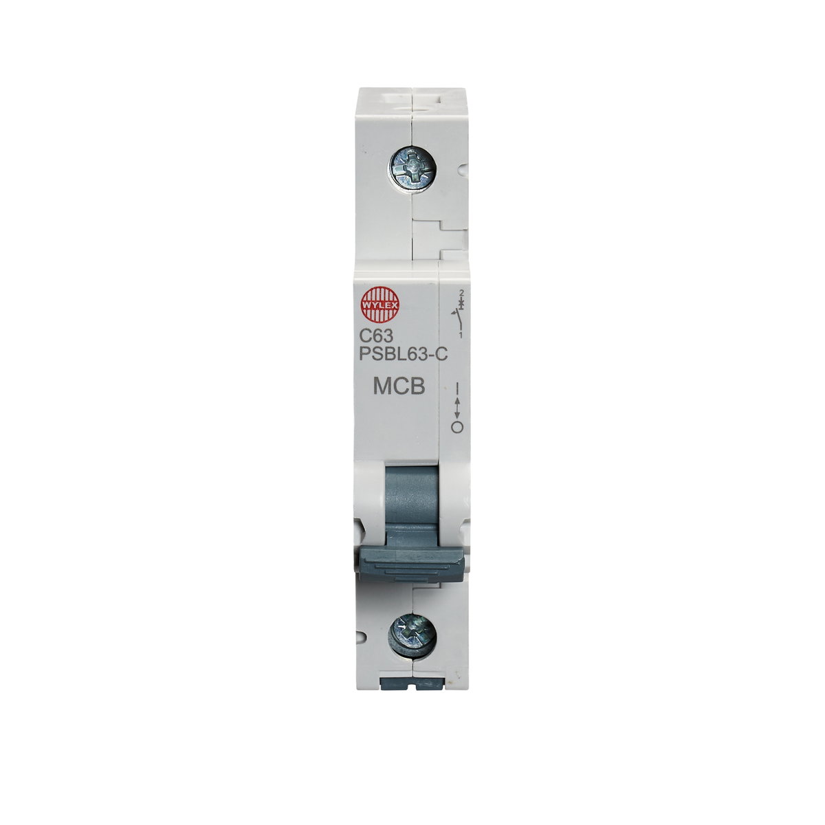 63A Single pole MCB C curve 10kA