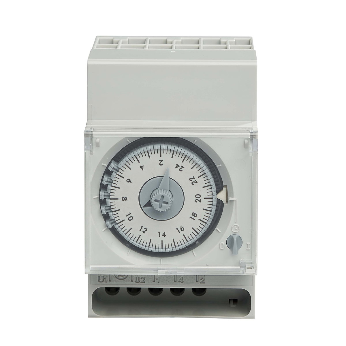 3 Module 1 Channel Disc Type Analogue Time Switch with Reserve