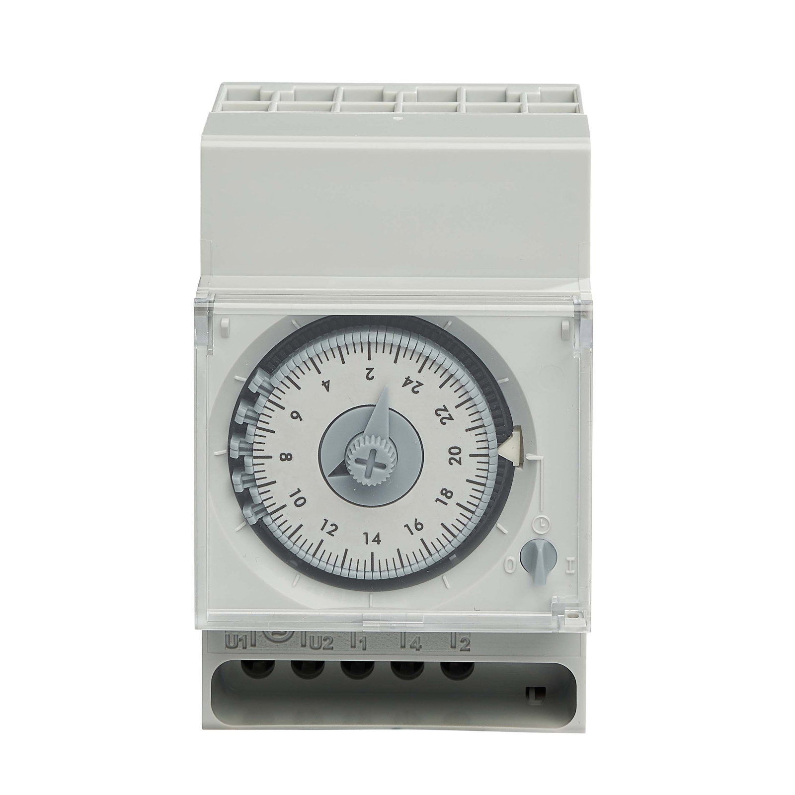 3 Module 1 Channel Disc Type Analogue Time Switch with Reserve