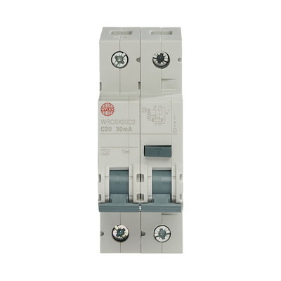 20A 30mA SPswN C Curve 6kA Type A 2 Module Stand Alone Bi-Directional RCBO