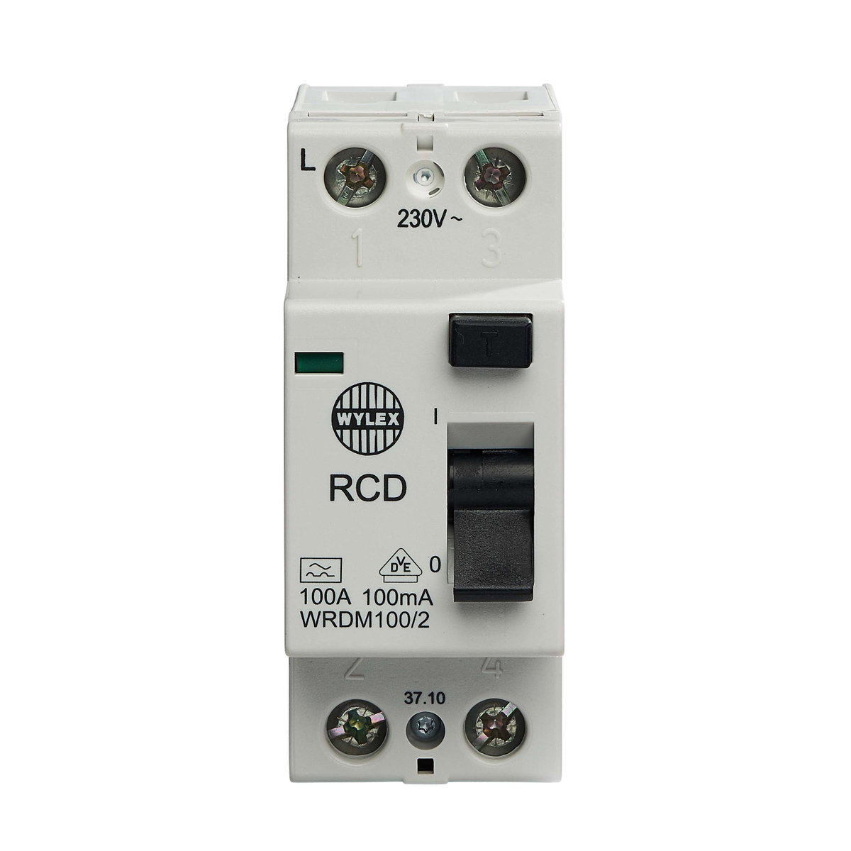 100A 100mA DP Type A RCCB