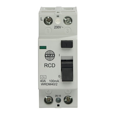 40A 100mA DP Type A RCCB