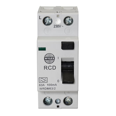 63A 100mA DP Type A RCCB