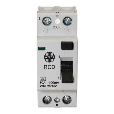 80A 100mA DP Type A RCCB