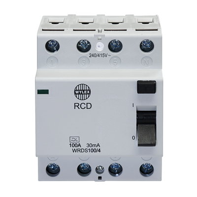100A 30mA TYPE A 4P RCD