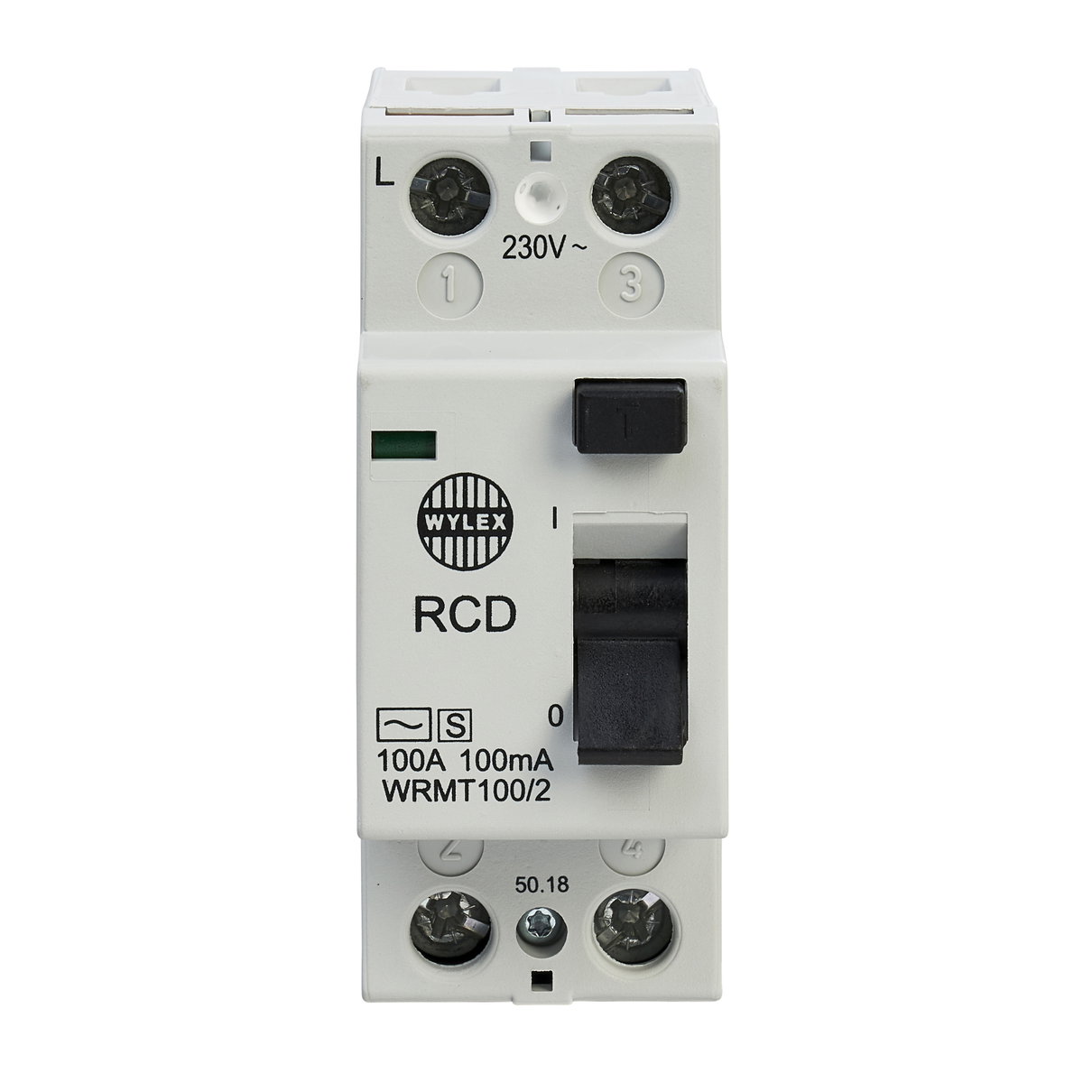 100A 100mA DP Type A TD RCCB