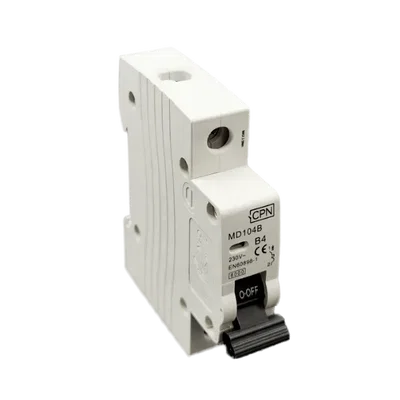 4A, Single Pole, B Curve, 6kA, MCB