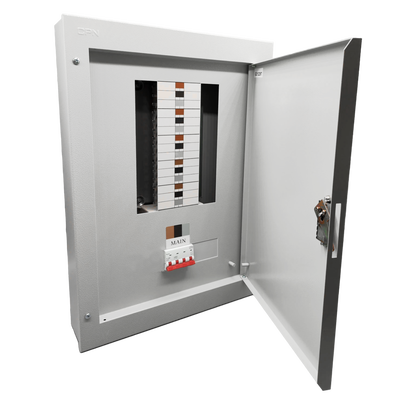 10 Way, TPN with 4 Pole 125A Main Switch (Surge Compatible)