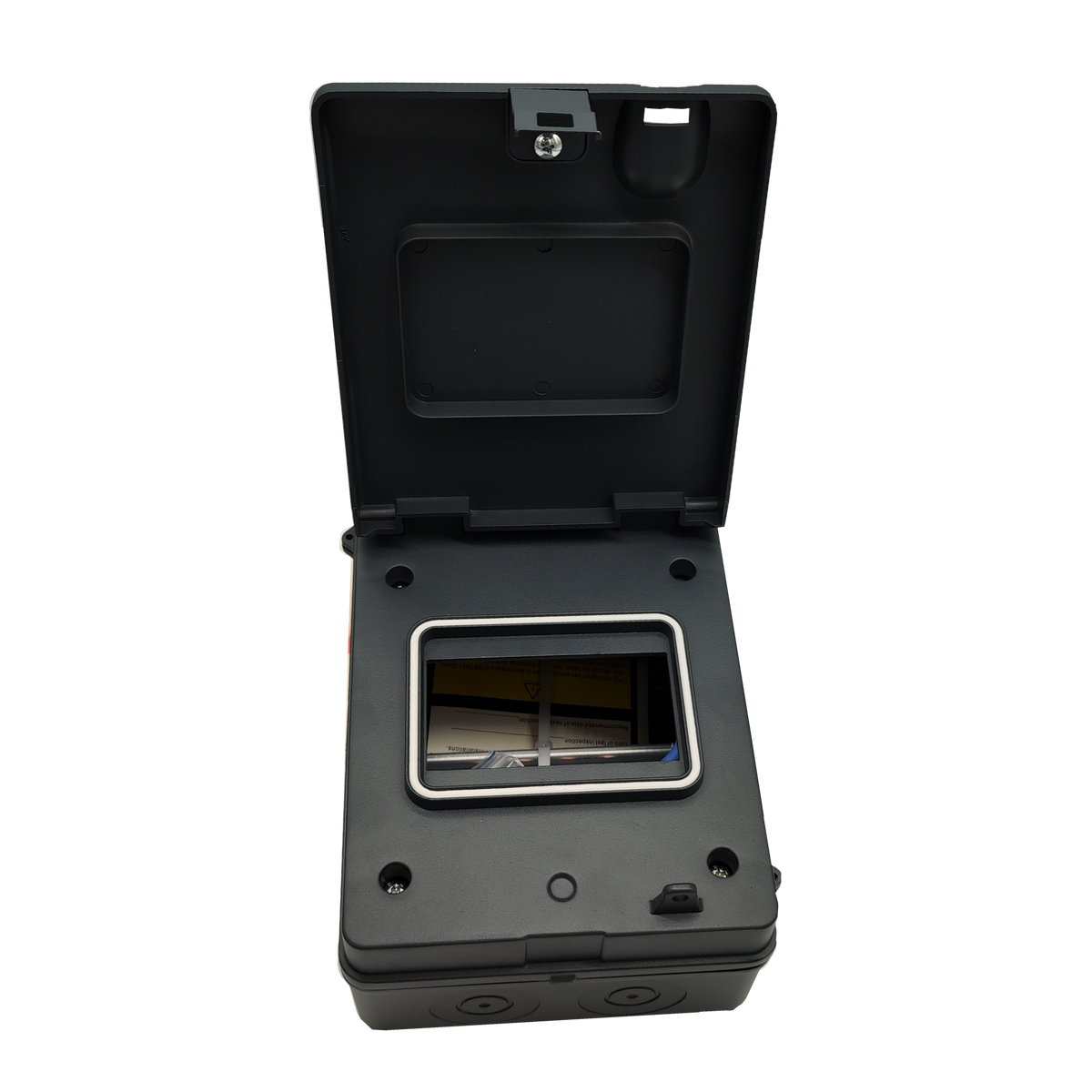 5 Way Empty Metal IP65 EV Unit