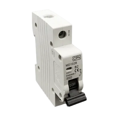 2A, Single Pole, B Curve, 6kA, MCB
