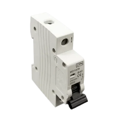 40A, Single Pole, B Curve, 6kA, MCB
