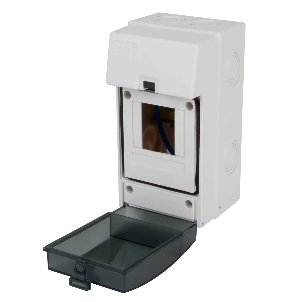 3 Way Plastic Enclosure Unpopulated.