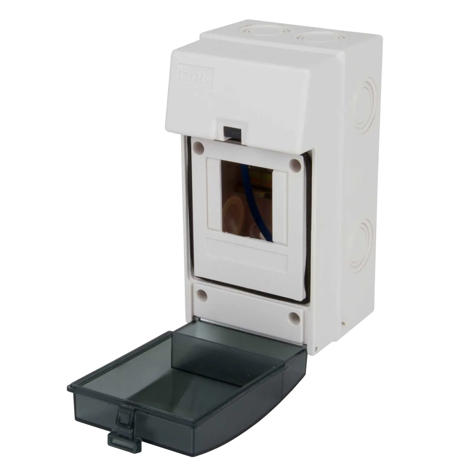 3 Way Plastic Enclosure Unpopulated.