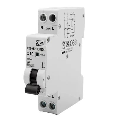 16A, C Curve 6kA, RCBO