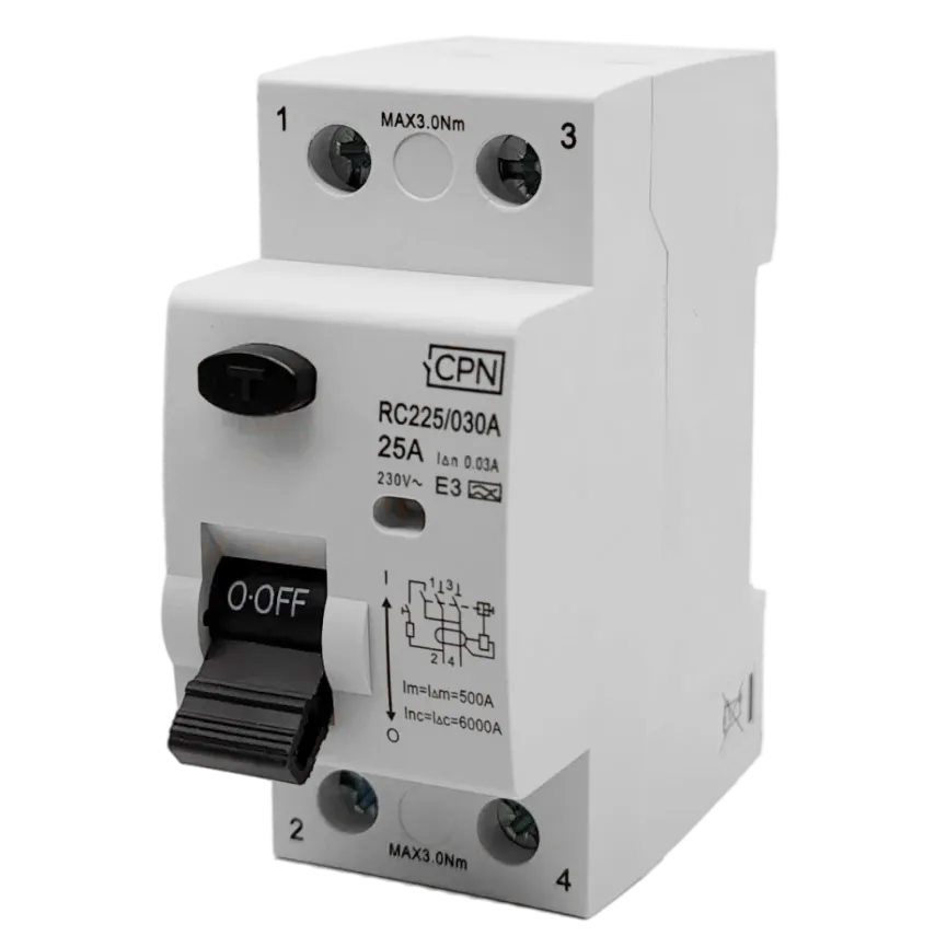25A 30mA Type A