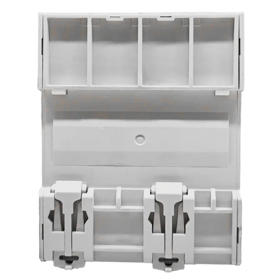 4 Module, 3 Pole & N Surge Module, Type 1 + 2 for three phase, TT earthing.
