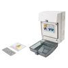 3 Way Plastic Enclosure with RCD & 40A MCB