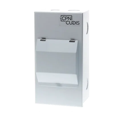 4 Way Unpopulated Metal Enclosure with Lid
