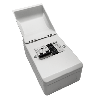 EV Metal Compact Board with 2 Pole C Curve RCBO & 2 Pole SPD