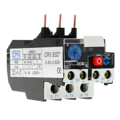 0.10 – 0.16A Overload. for CC3/CC409-32