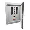 8 Way, TPN with 4 Pole 125A Main Switch (Surge Compatible)