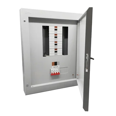 8 Way, TPN with 4 Pole 125A Main Switch (Surge Compatible)