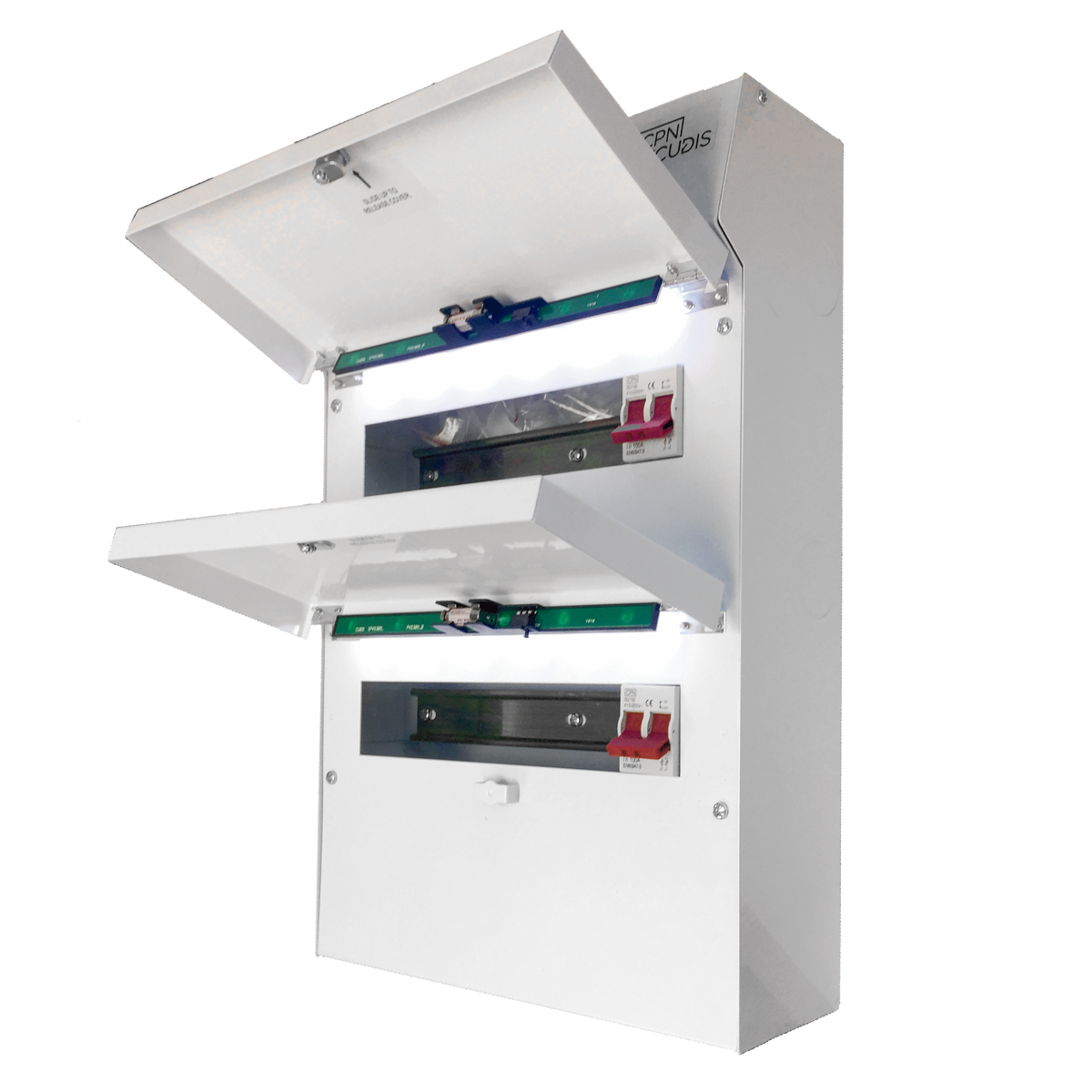 Double Stacked Lumo Type 2 Surge Protection Consumer Units – 30 Useable Ways