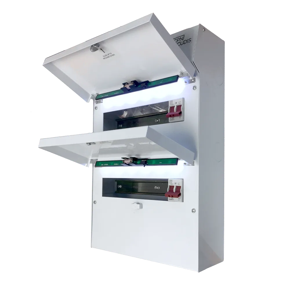 Double Stacked Lumo Consumer Units – 32 Useable Ways