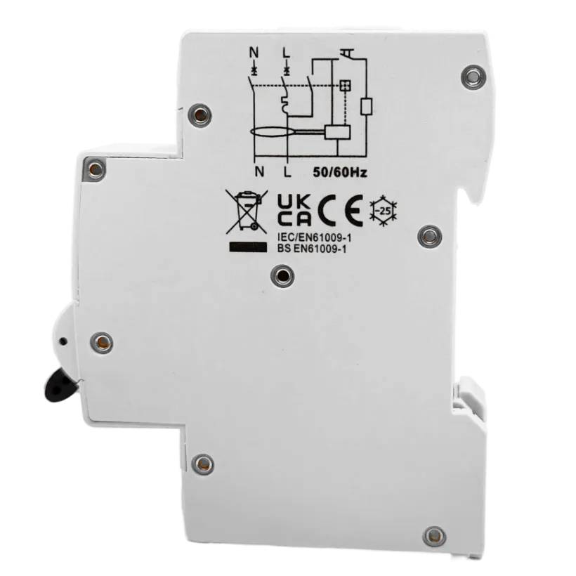 16A, C Curve 6kA, RCBO