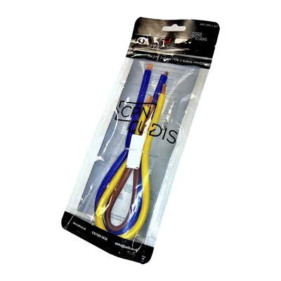 Type 1+2 SPD Kit with cabling & 2 pin busbar