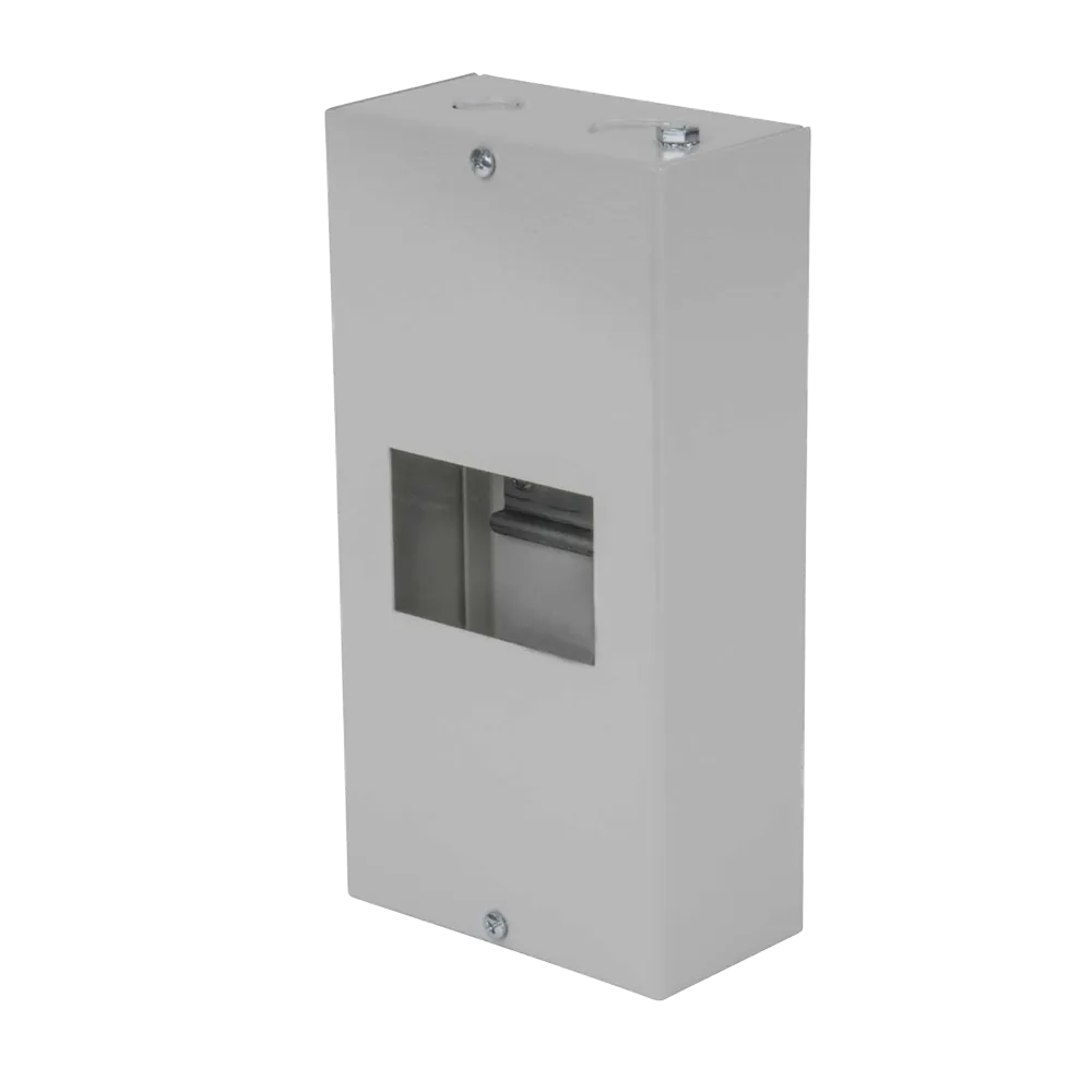 4 Way Unpopulated Unlidded Metal Enclosure