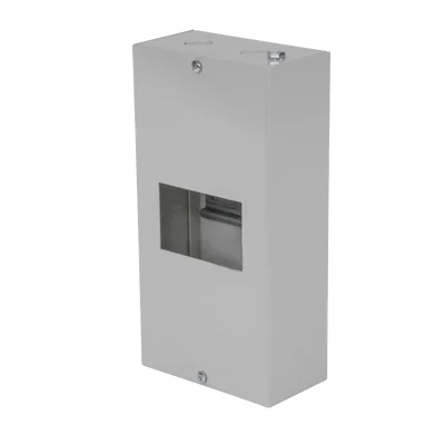 4 Way Unpopulated Unlidded Metal Enclosure