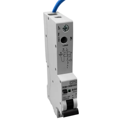 1 Pole, 50A B Curve, 30mA RCBO