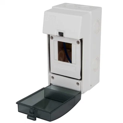 4 Way Plastic Enclosure Unpopulated