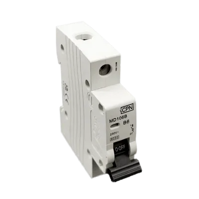 6A, Single Pole, B Curve, 6kA, MCB