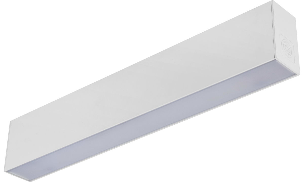 Contour 574mm wall module 2600lumens with DALI driver finished in black