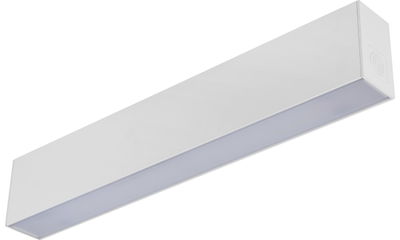 Contour 574mm wall module 2600lumens with fixed output driver finished in black