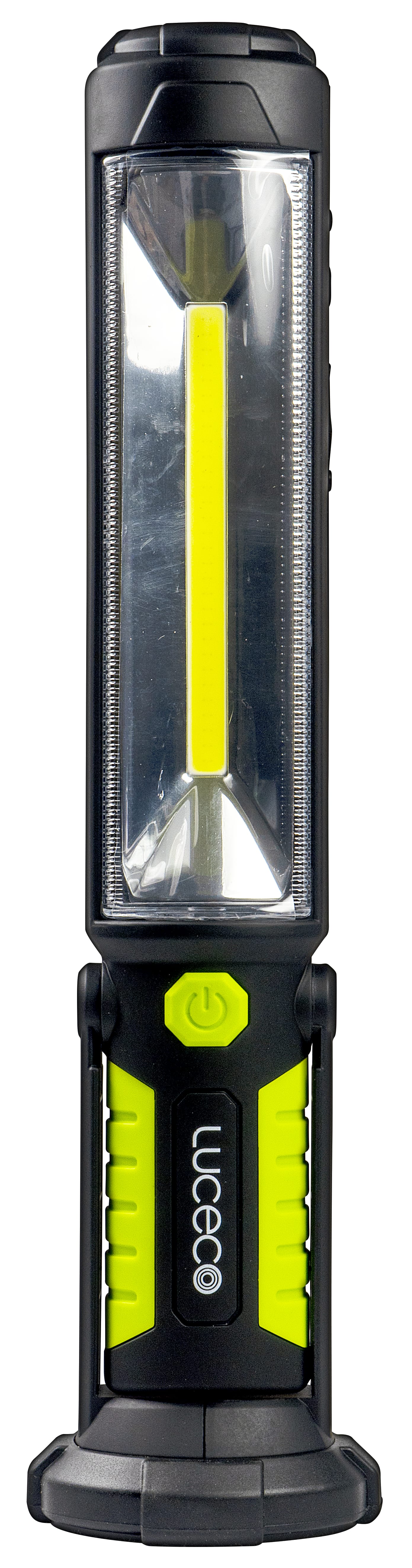 Luceco tilting inspection torch with powerbank 5v 5w 450lm 6500k - USB charged