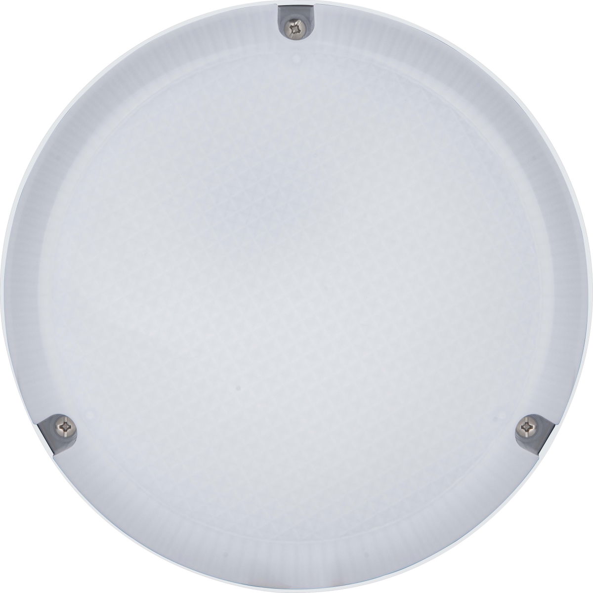 Luceco LED Bulkhead Light, Indoor & Outdoor Wall & Ceiling Lighting, Mosi Round Fixed Output Driver, 200mm, Commercial & Residential Use, 6/10/13W CCT 3/4/5/6000K IP65 IK08 Class 2, White