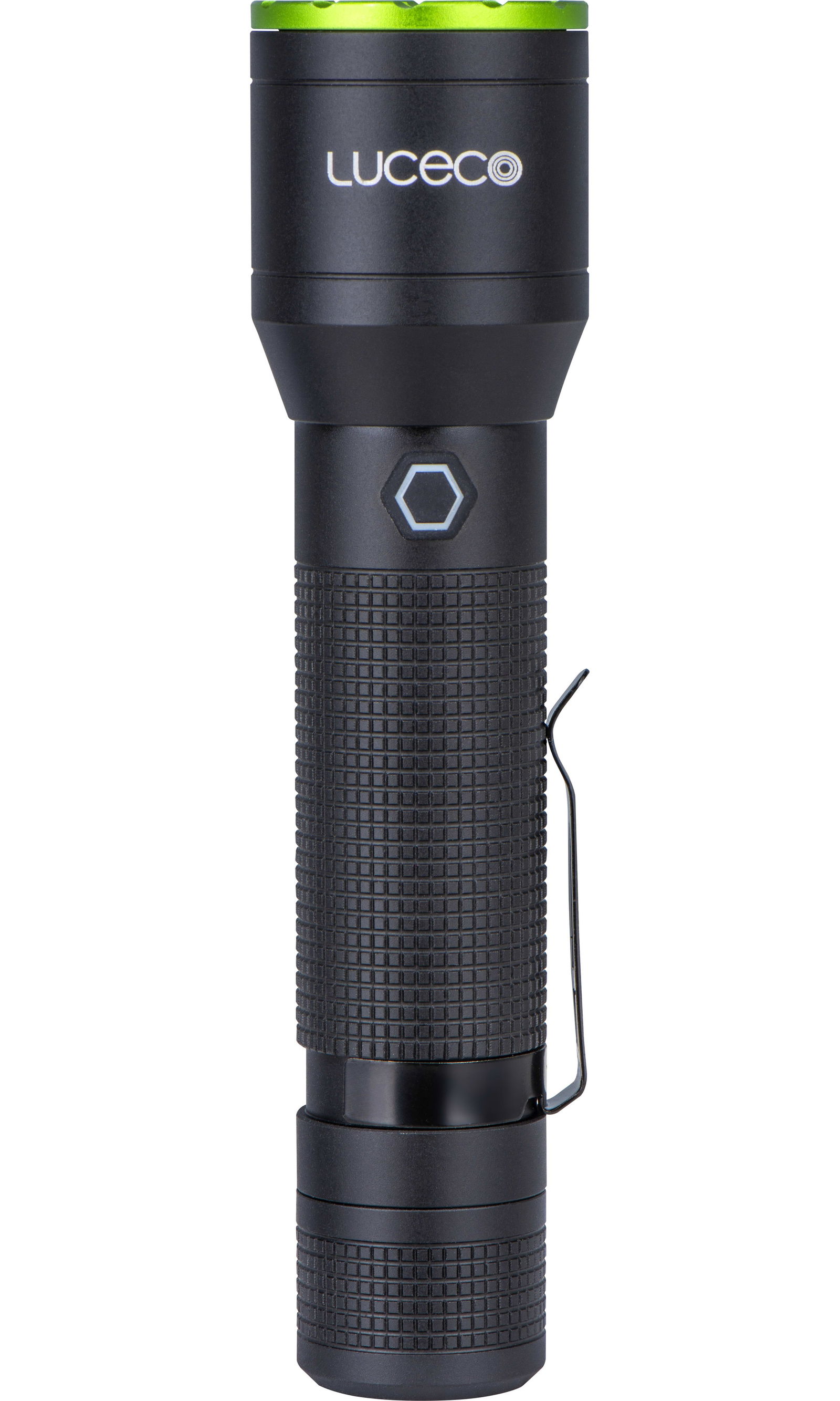 Luceco Multi Focus LED Hand Torch, USB-C Rechargeable, Inspection Light, 3 Lighting Modes, IP44, 4W, 400lm, 6500K