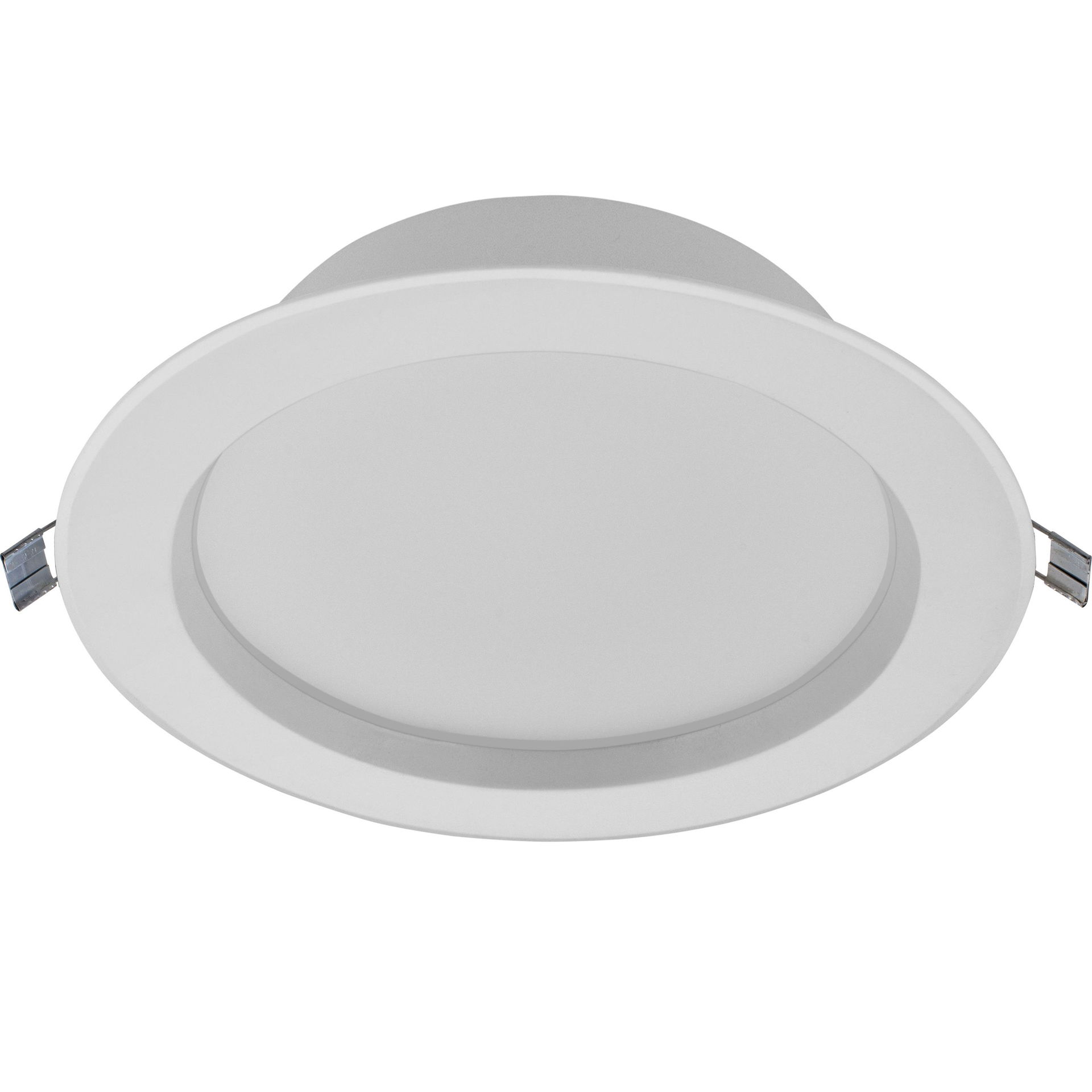 Carbon downlight 197mm 1500 lumens and fixed output driver