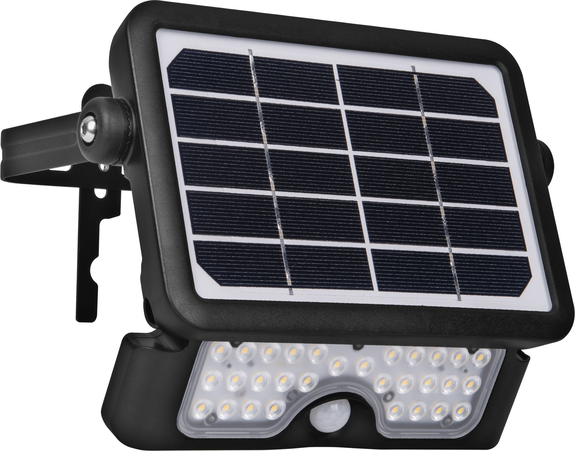 Luceco Solar Floodlight & PIR 5W, 550lm