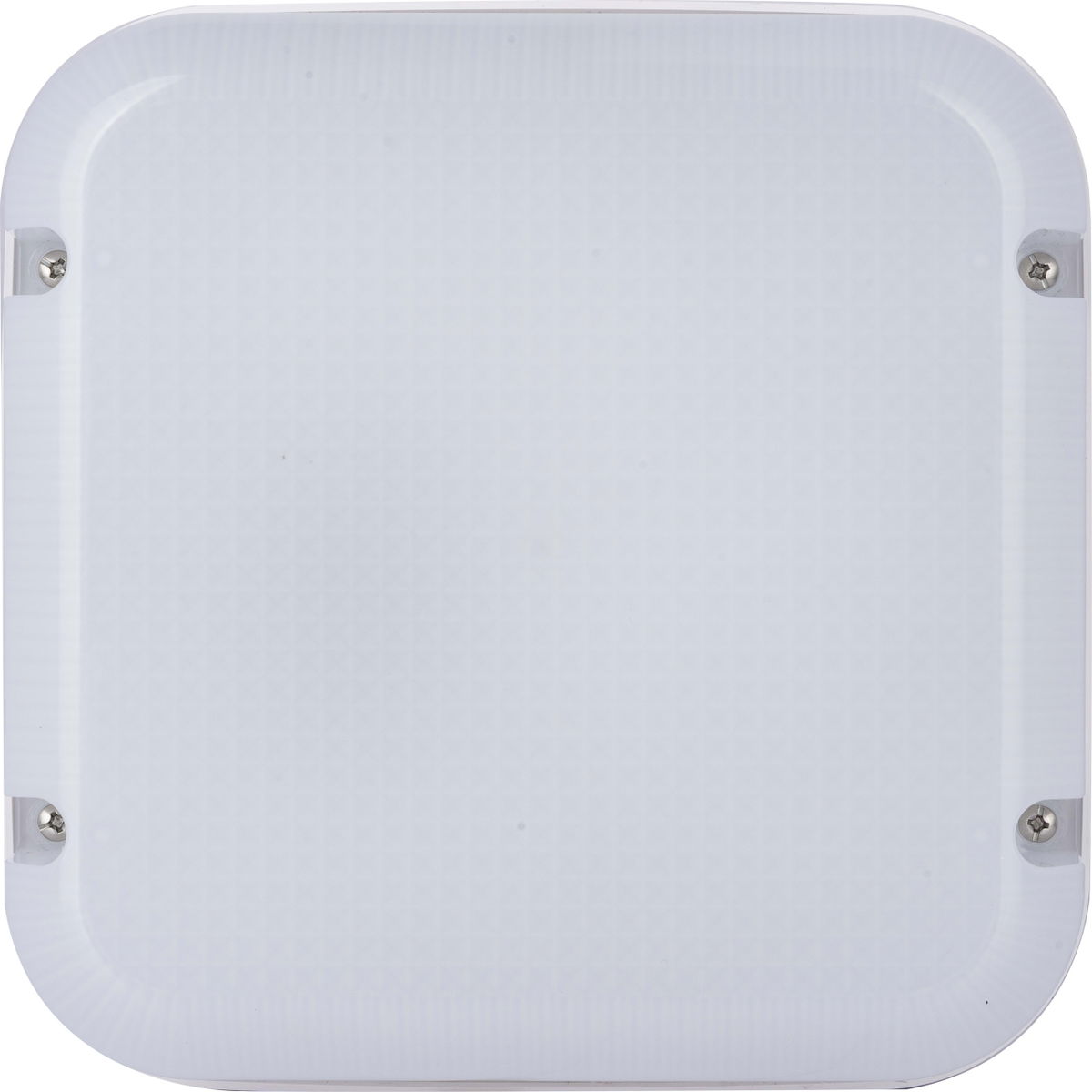 Luceco LED Bulkhead Light, Indoor & Outdoor Wall & Ceiling Lighting, Mosi Square Fixed Output Driver, 190mm, Commercial & Residential Use, 6/10/13W CCT 3/4/5/6000K IP65 IK08 Class 2, White