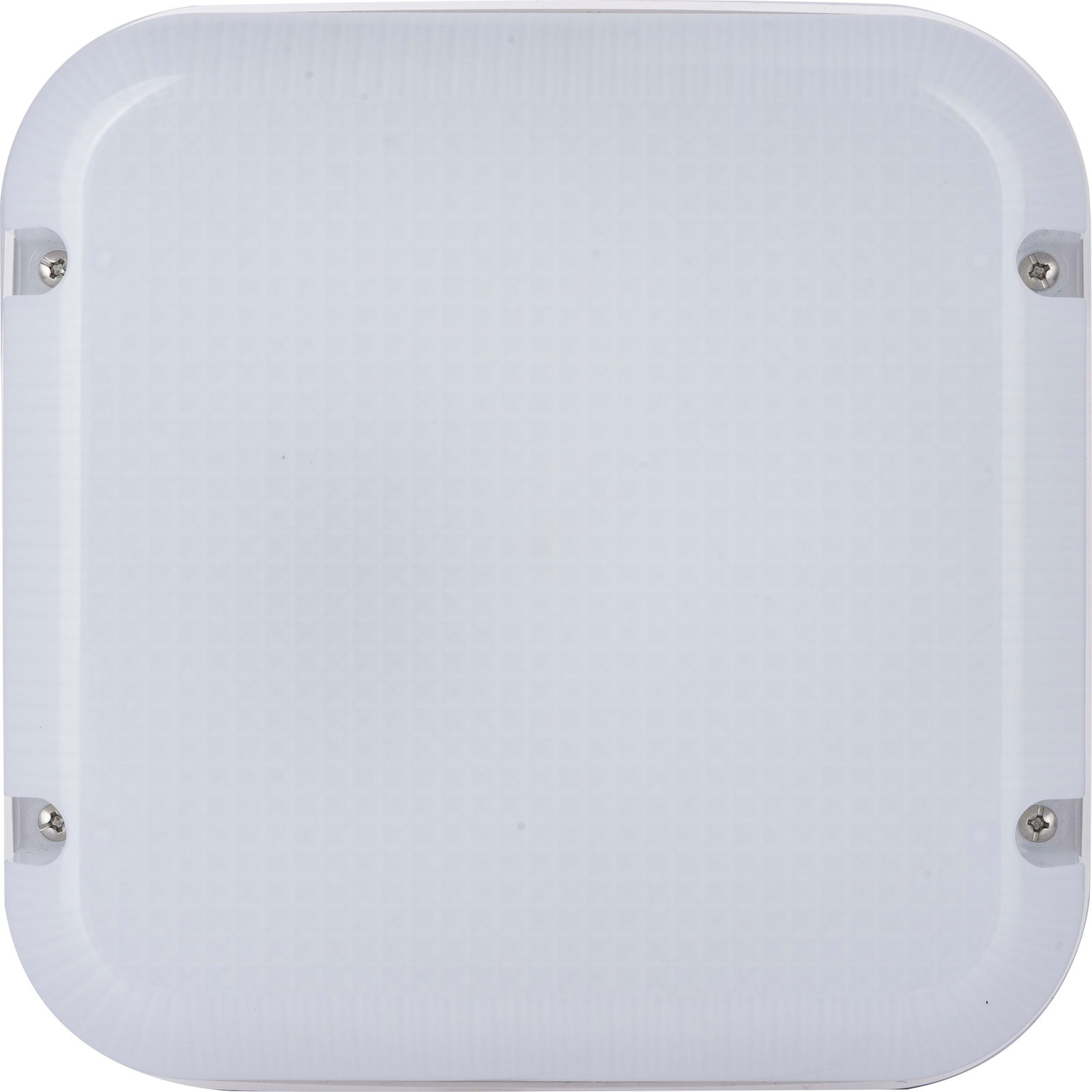 Luceco LED Bulkhead Light, Indoor & Outdoor Wall & Ceiling Lighting, Mosi Square Fixed Output Driver, 190mm, Commercial & Residential Use, 6/10/13W CCT 3/4/5/6000K IP65 IK08 Class 2, White