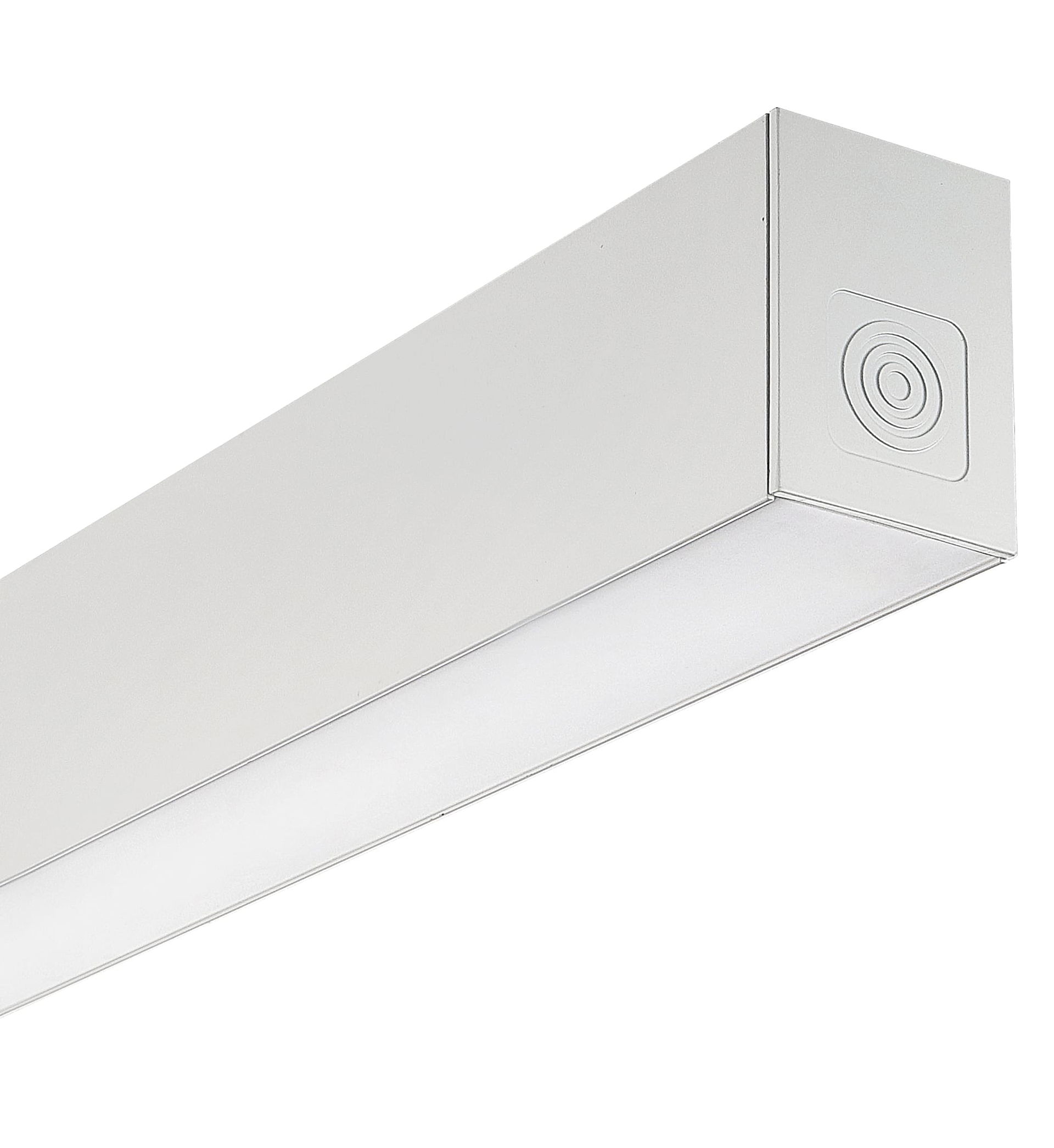 Contour 1695mm suspended module 3800lumens with fixed output driver finished in white