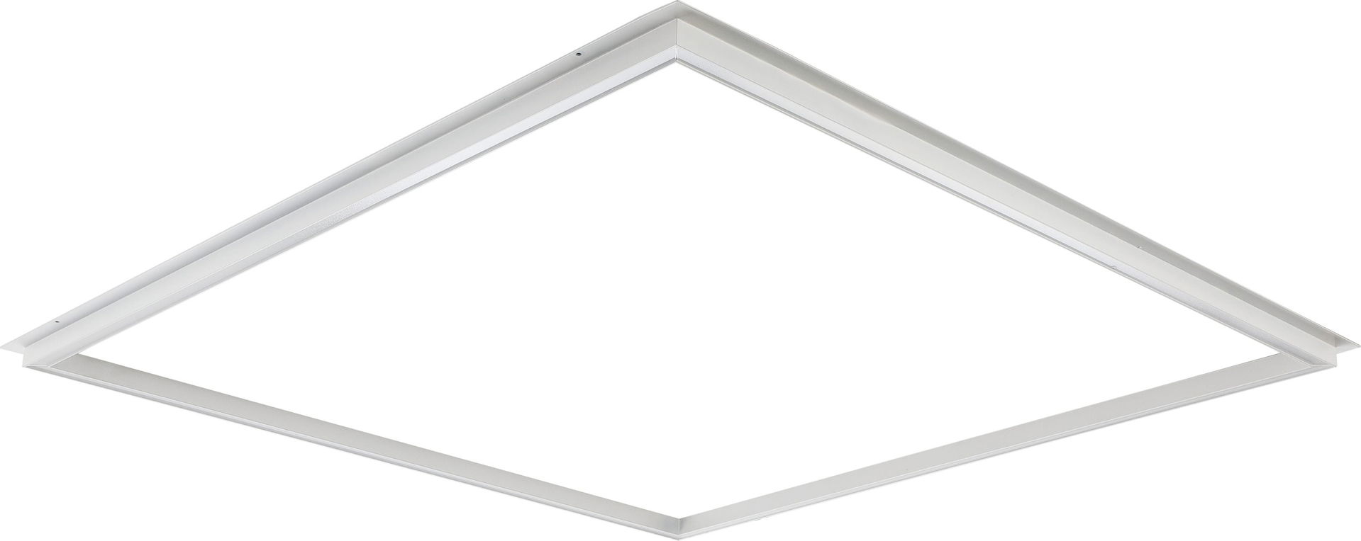 LuxFrame RAL 9016 recessed panel 595x595mm 2000lm 24w std