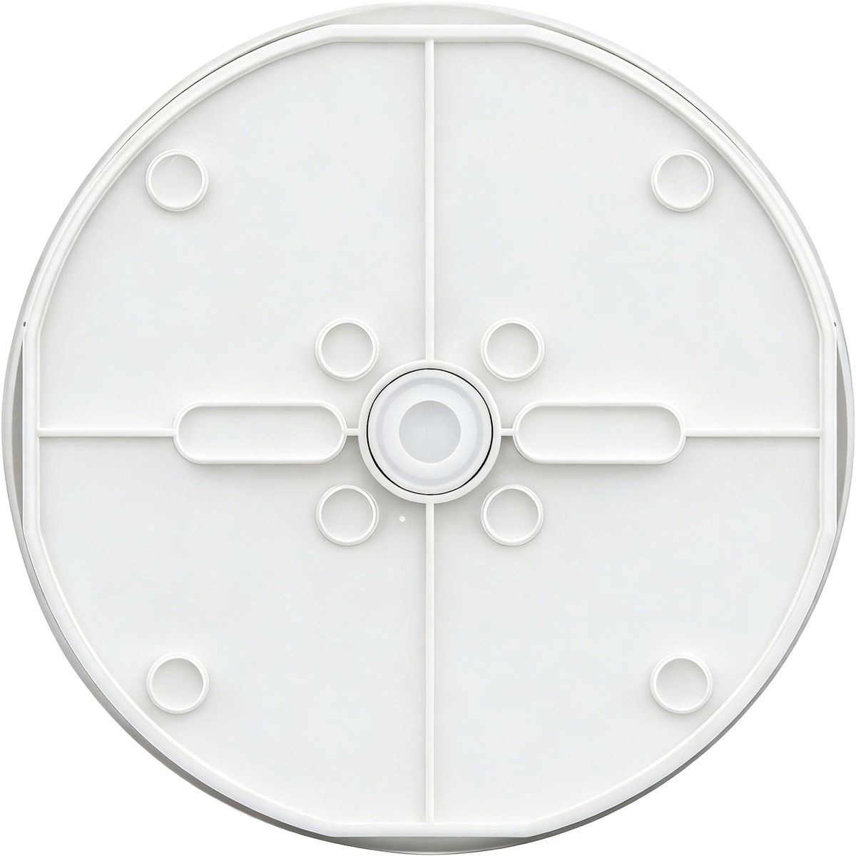 Luceco LED Bulkhead Light, Indoor & Outdoor Wall & Ceiling Lighting, Mosi Round Fixed Output Driver, 200mm, Commercial & Residential Use, 6/10/13W CCT 3/4/5/6000K IP65 IK08 Class 2, White