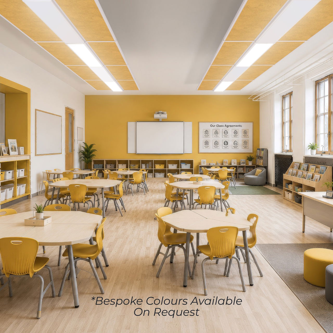 Luceco Litera Acoustic Wing for LIT12W Enhanced Sound Absorption