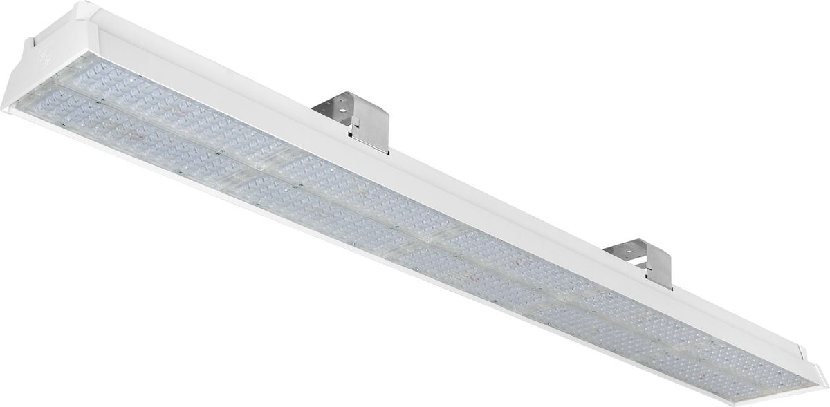 Luxbay ultra 1430mm RAL9016 high level optic 46000lm DALI driver 4000K